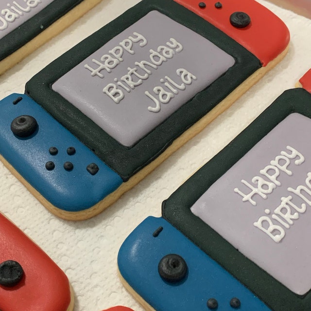 Nintendo Switch - cookie How to Make Nintendo Switch Cookies | Rosanna Pansino
