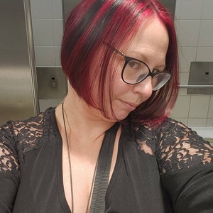 Cathy lade till en bild av sitt köp