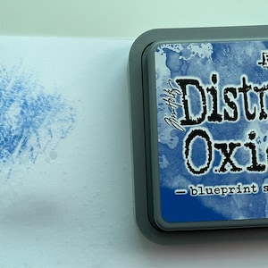 Tim Holtz - Cuscinetto Inchiostro Ranger Distress Oxide - Pericolo Cattiva, Pozione Villainous - Viola, 7,6 X 7,6 Cm