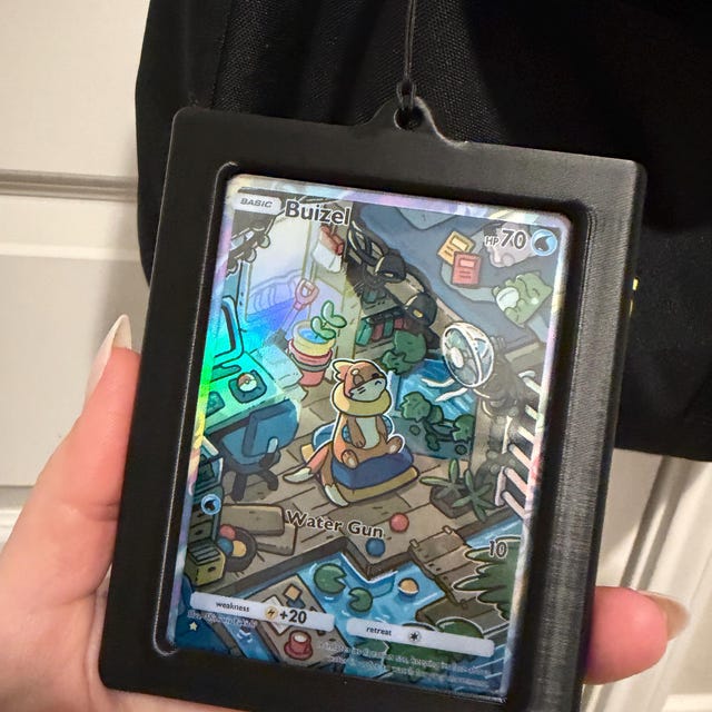 Buizel Holographic Pokmon TCG Pocket Self Made Card - Sharp Details! - Etsy Buizel Holographic Pokmon TCG Pocket Self Made Card - Sharp Details! - Etsy
