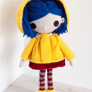 muñeca coraline amigurumi