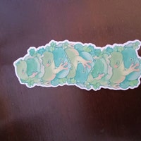 Frog Stack Bookmark Frog Art Cute Bookmark Laminated Cottagecore Book ...