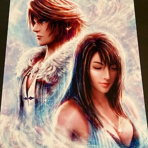 ポスター スコール＆リノア＆イデア 「ファイナルファンタジーVIII」