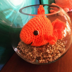PATTERN: Gilly the Goldfish Pattern Amigurumi Goldfish Pattern Crochet ...