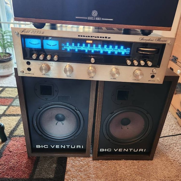 Retro 1980s (super Rare) Verit Bookshelf Speakers - Tested (free Local ...