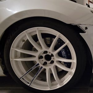 Rays Gram Lights 57xtreme Wheel Spoke Stickers 18