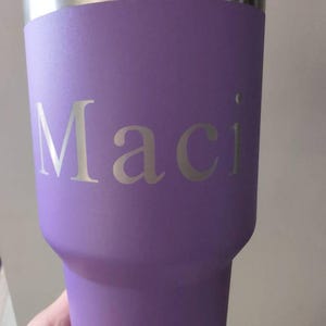 Gepersonaliseerde Yeti Tumbler, Custom Yeti Tumbler, Laser Gegraveerde Yeti, Yeti Rambler, Gepersonaliseerde Yeti, Geïsoleerde Tumbler, Reizen Koffiemok