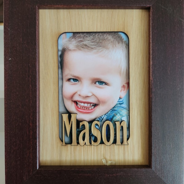 Personalized 5x7 Name Mat | Photo Mat Insert for 5x7 Frames |frame or ...