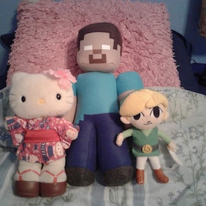 minecraft herobrine plush