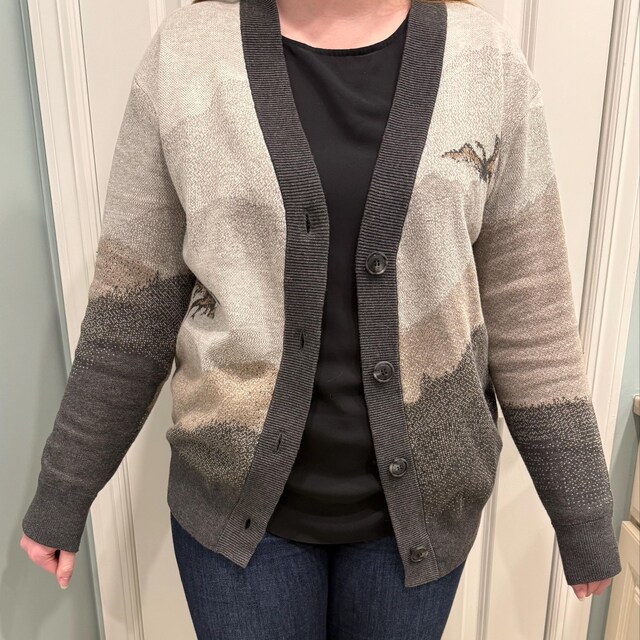 【things that matter】 BIG KNIT CARDIGAN Cardigan No. 7 - Knitting Pattern in English – MY FAVOURITE