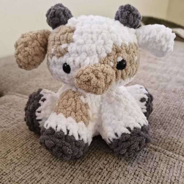Sitting Cow Pattern Crochet Sitting Cow Pattern - Etsy
