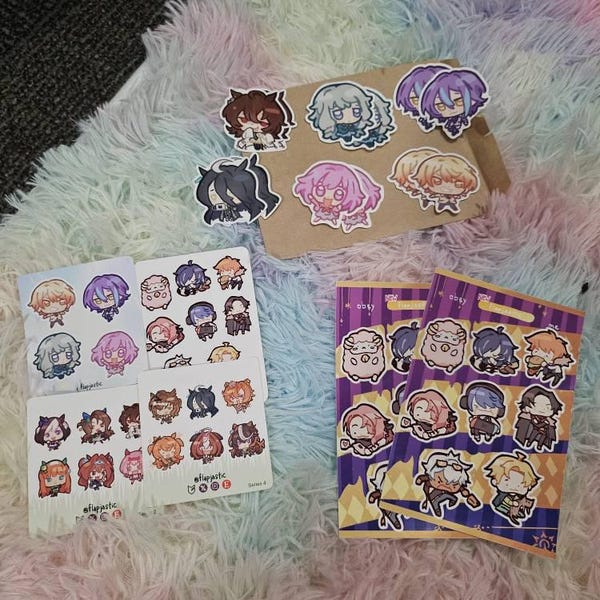 Uma Sticker Set Assorted Uma Musume Stickers, Series 2 - Etsy
