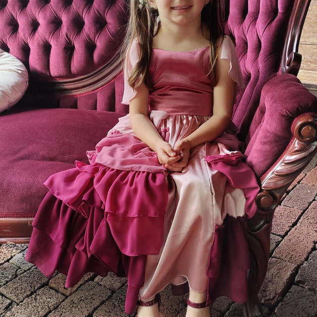 hermione granger yule ball dress Harry Potter Hermione Granger Costume Yule Ball Dress Pink Purple Girls  Size 12