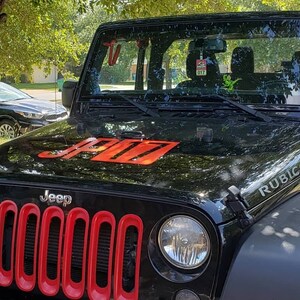 Jurassic Park Jeep decal stencil kit MINUS DOOR LOGOS