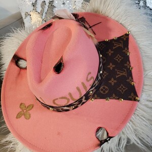 Custom Recycled Design Fedora