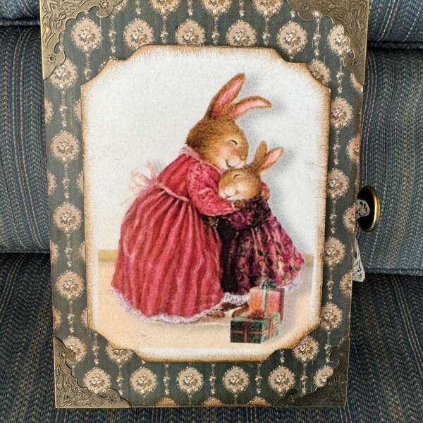 Country Key Hanger - Handmade Wooden Holder in Provence Style -wooden ...