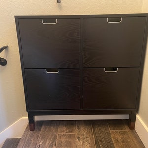 Hemnes shoe cabinet leg extension hotsell