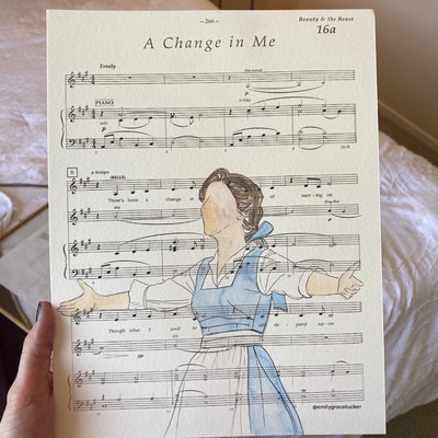Beetlejuice Sheet Music Art - Etsy
