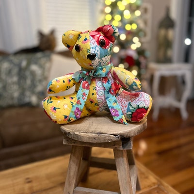MINI Memory Bear Pattern 8 noelle Bear With VIDEO Tutorial Teddy Bear ...
