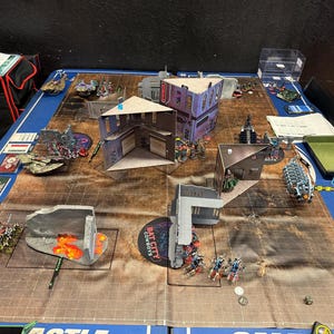 Basi Giochi Da Tavolo 100 Basi Quadrate 25 Mm In MDF Per Miniature Warhammer 40K - Taglio Laser, Spedizione Veloce Basi Quadrate Warhammer - Foto 7