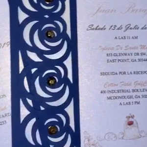 Wedding invitation Template filigree svg dxf cdr | Etsy