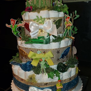 peter pan diaper cake