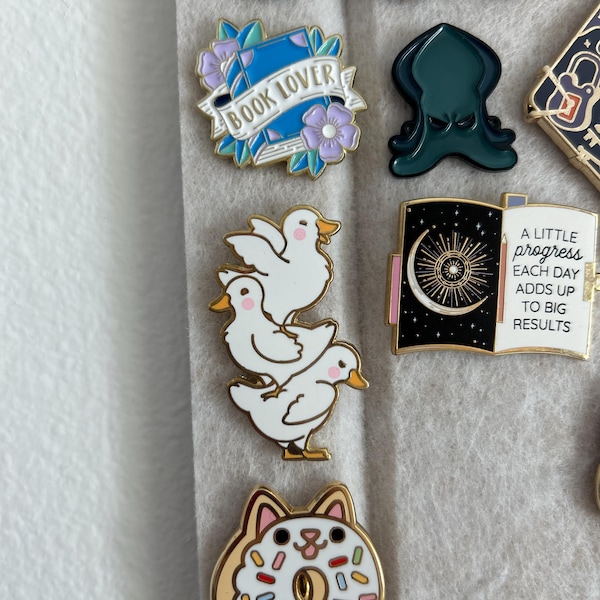 Cute Mini Ducks Quack Stack Enamel Pin - Etsy