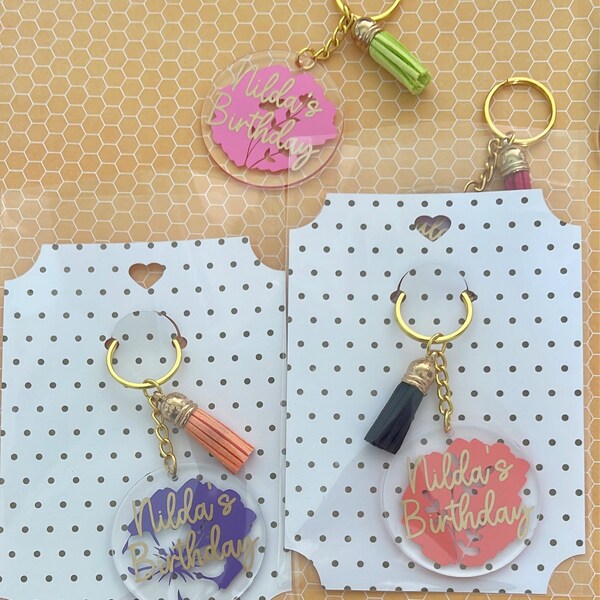 45 Keyring Display Card Svg Bundle, Keyring Display Card Template ...