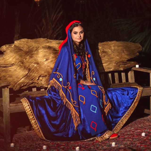Persian Costume , Traditional Clothes , Bakhtiary Costume