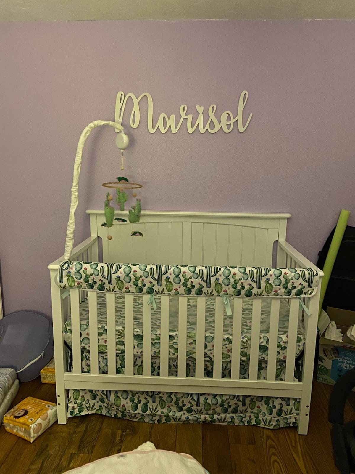 Cactus Crib Bedding Set Cactus Nursery Bedding Set Cactus Etsy