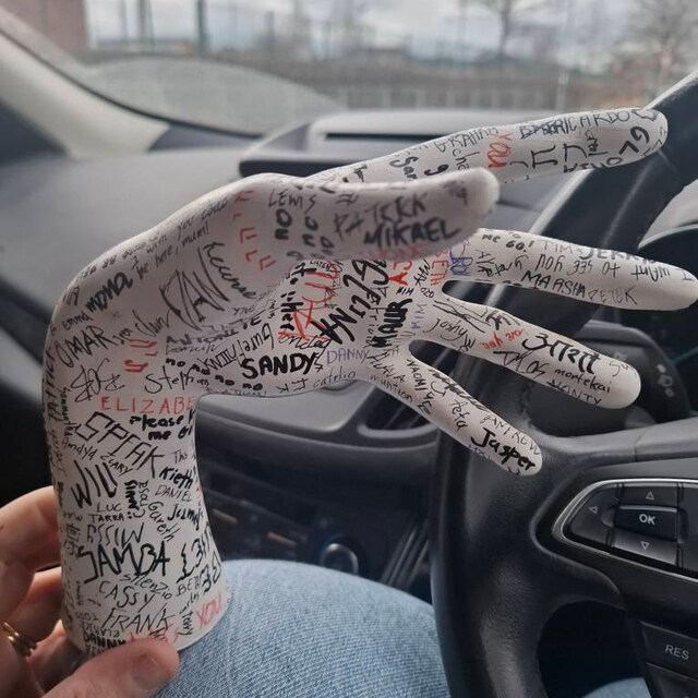 Talk to Me Hand Horror Movie Replica / Collectible Gift/ A24