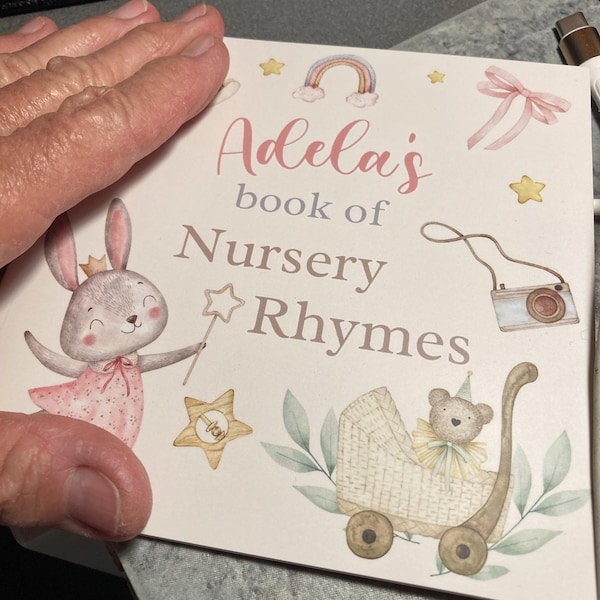 Personalized Nursery Rhymes Storybook | Custom Name Children’s Book ...