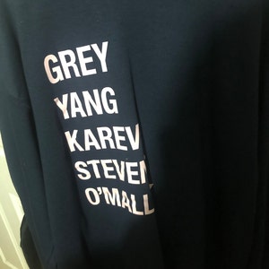 Grey Yang Karev Stevens O'malley Christina and Meredith It's a ...