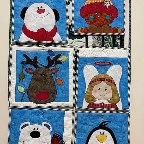 Merry christmas quilt pattern by amy bradley