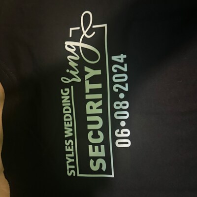 Ring Security Shirt, Ring Bearer Shirt, Wedding Shirt, Bridal Party ...