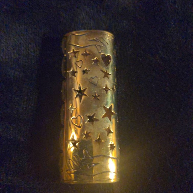 Celestial Magic Ritual Brass Lighter Case: Ignite Your Inner Flame