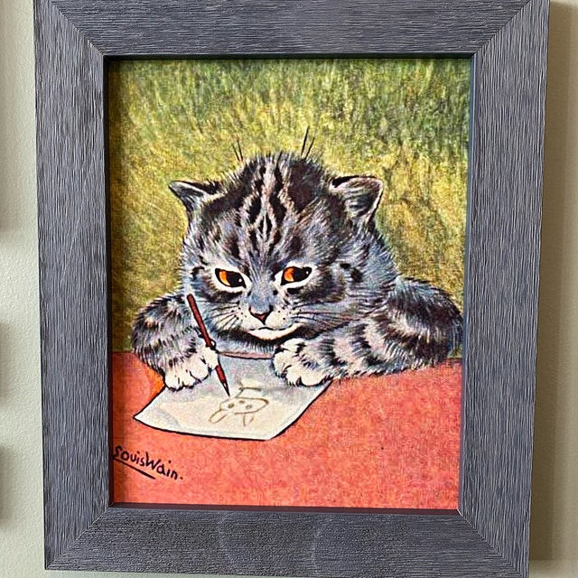 ルイス・ウェイン 猫 あなたの肖像画を描きます 猫の