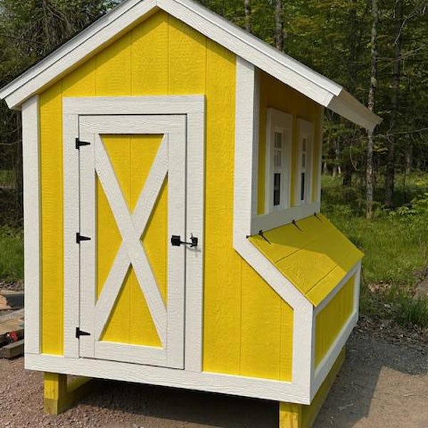Photo inspiration: Picture Idea: Chicken Coop Plans Detailed Instructions With Material List Step By