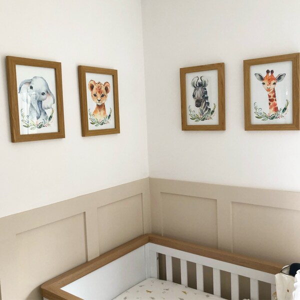 Jungle Animals Nursery Decor , Safari Nursery Prints , Nursery Set ...