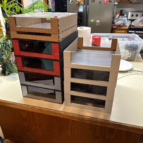 Modular Storage Magazine Miniature Magazine Storage System – Stackable Modular Terrain & Craft ...