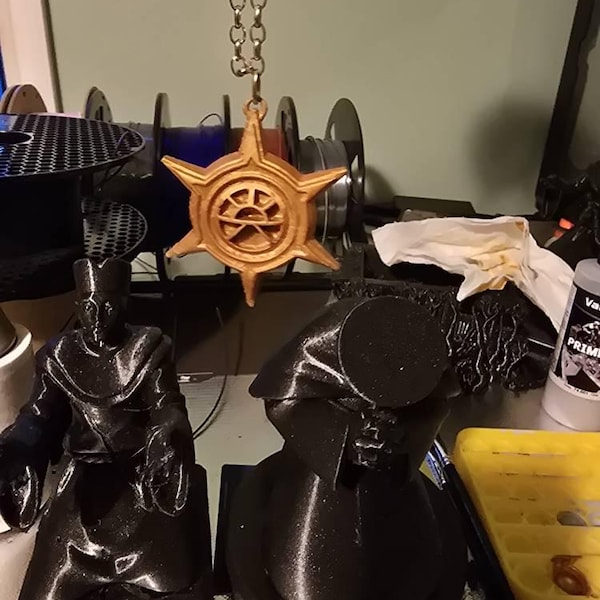 Curse of Strahd 3D Printable Props Set: Sunsword, Ravenkind Symbol (STL ...