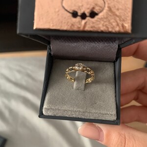 14K Rose Gold Black and Bright Celtic Wedding Rings Set | Etsy