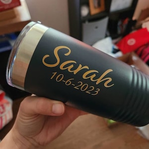 Taylor added a photo of their purchase