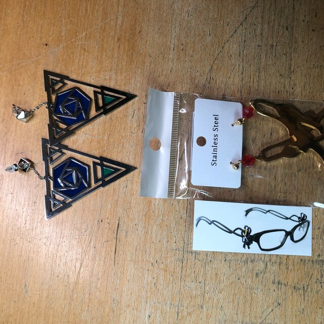 Bayonetta 2 Cosplay Geometric Earrings - Etsy