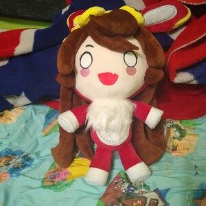 genshin impact amber baron bunny plush