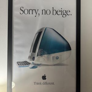 Retro Apple Poster, Apple 