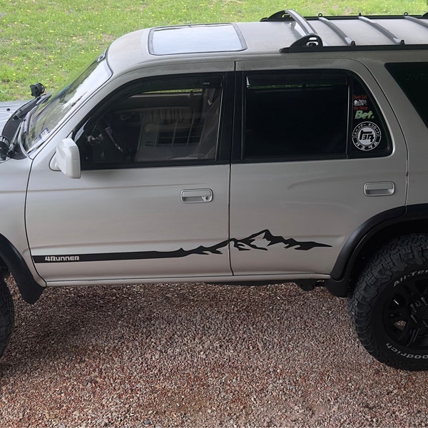 Chevy Chevrolet Silverado Vinyl Side Decal Sticker Graphics Kit X2 ANY ...