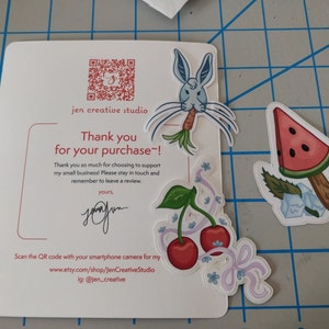Etsy-koper heeft een foto van de aankoop toegevoegd