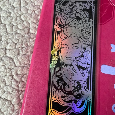 Geisha Foil Art Bookmark - Etsy