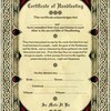 A4 Printable Handfasting Certificate, Wiccan Wedding Certificate, Pagan Wedding Certificate ...